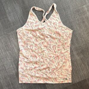 The North Face Pink and Cream Camisole